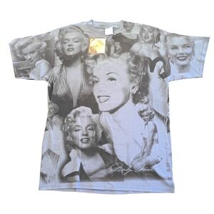 Vintage 1990's Marilyn Monroe All Over Print New Old Stock with Tags XL